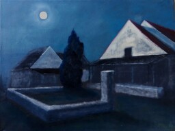Noční rozjímání s Mílou Mouchou 40x50